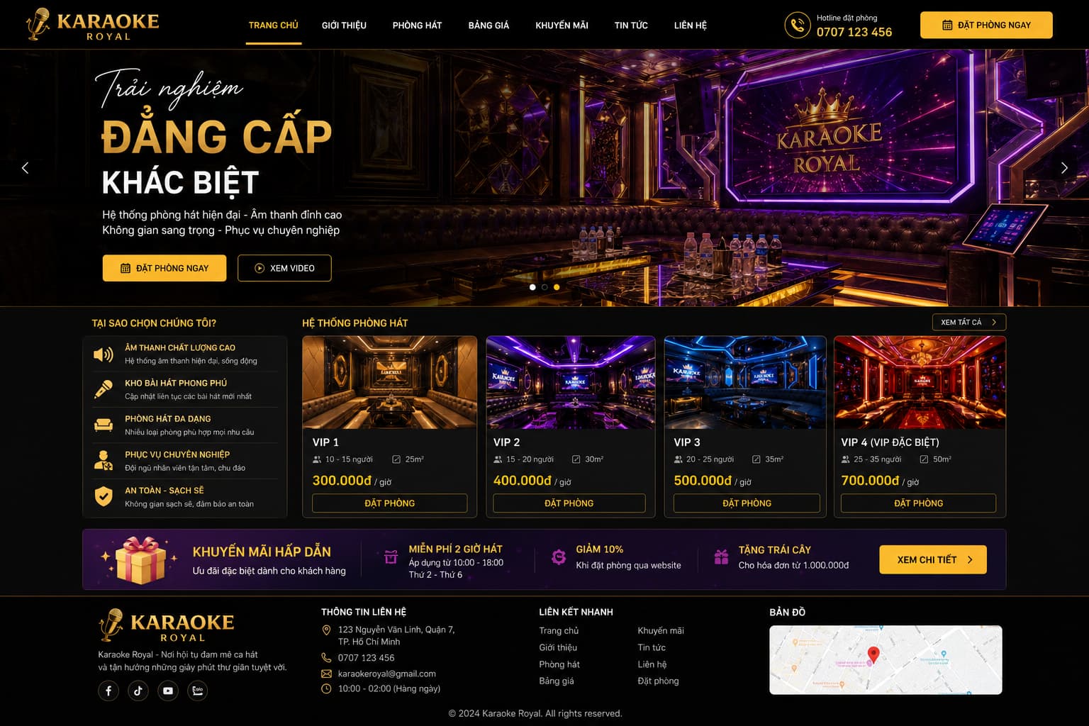 Demo website karaoke