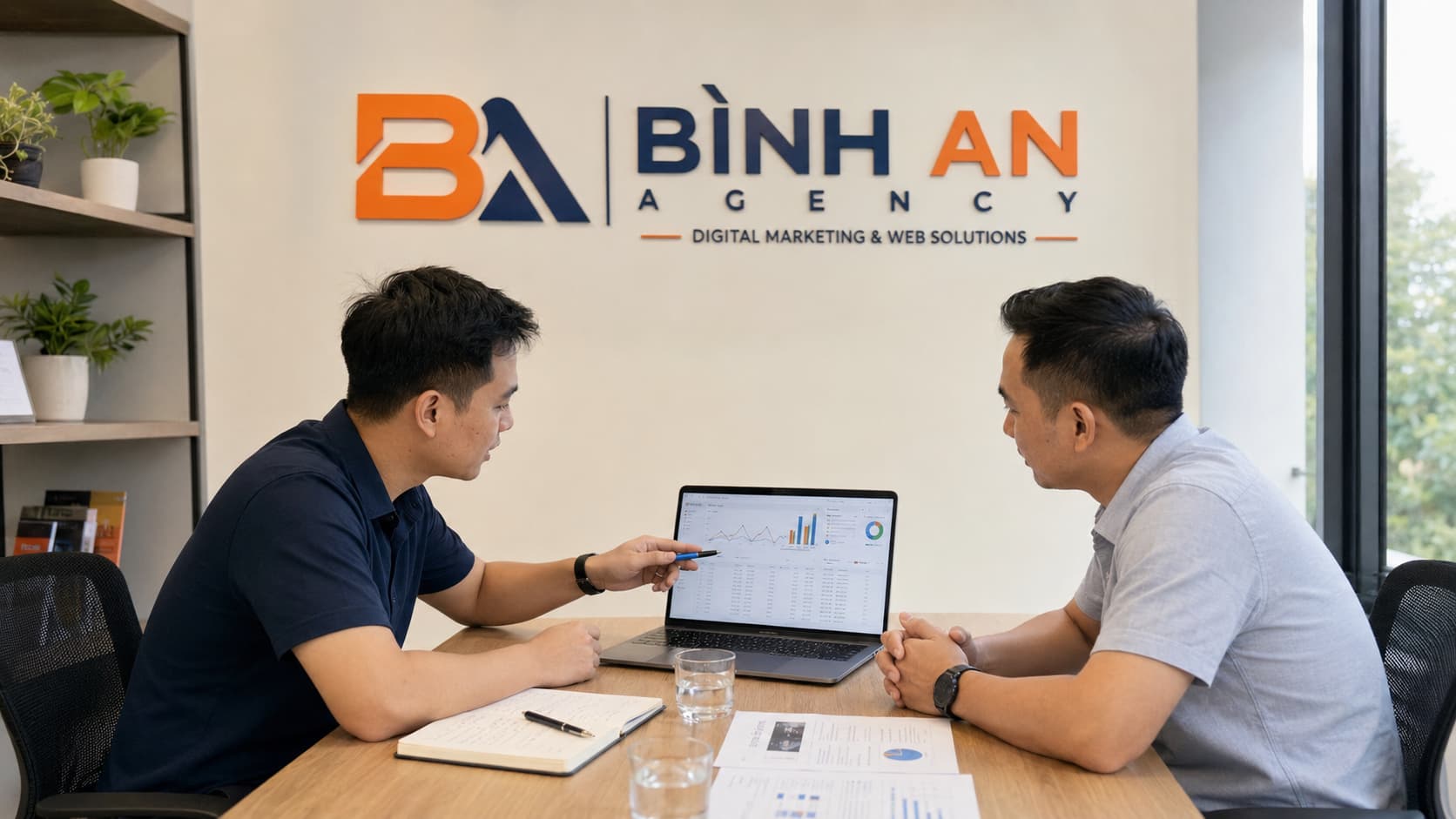 Quy trình làm việc Bình An Agency